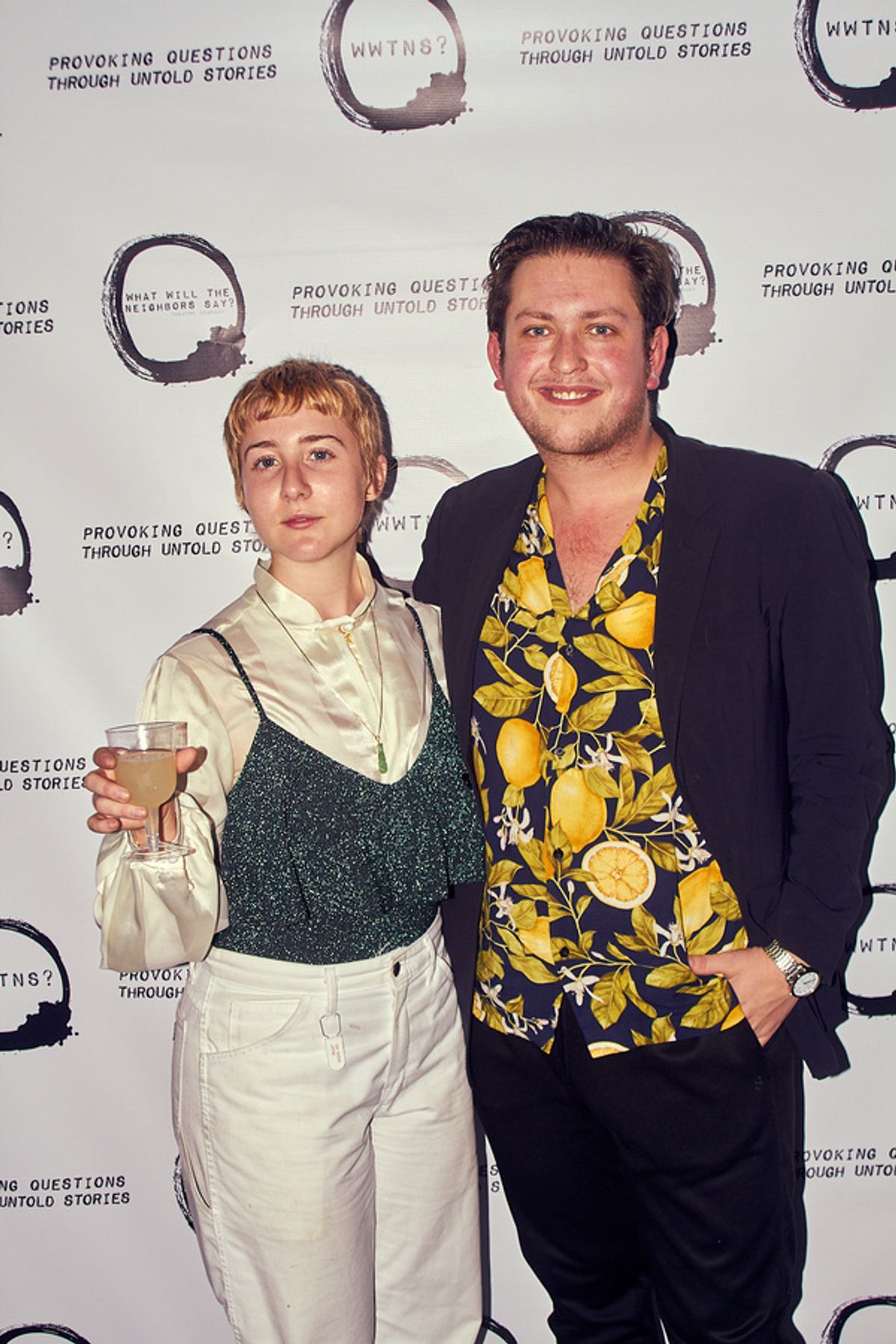 Lucy Livingston and James Clements  at 